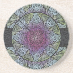 Zen Ontwaken, Reiki, genezing, chakra Zandsteen Onderzetter