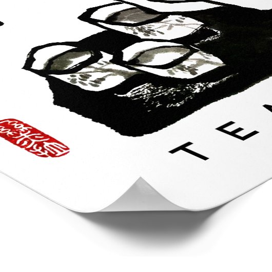 Zen Painting&Calligraphy/Theeceremonie Poster (Hoek)