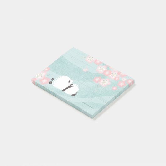 Zen Panda Post-its Post-it® Notes (Schuin)