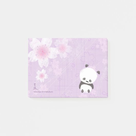 Zen Panda Post-its (Sakura) Post-it® Notes (Voorkant)