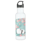 Zen Panda Tall Bottle (Plum Blossom) Waterfles (Voorkant)