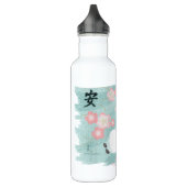 Zen Panda Tall Bottle (Plum Blossom) Waterfles (Links)