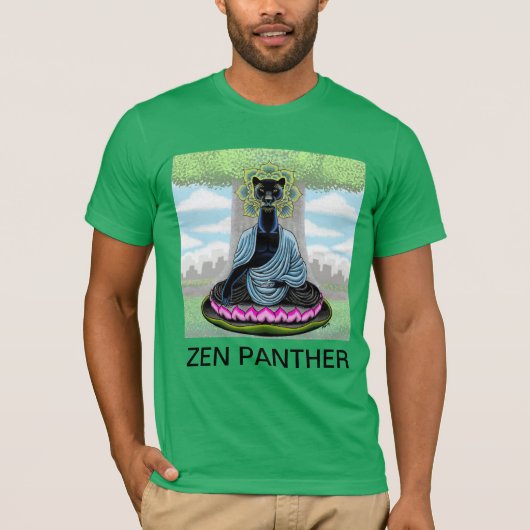 Zen Panther T-shirt (Voorkant)