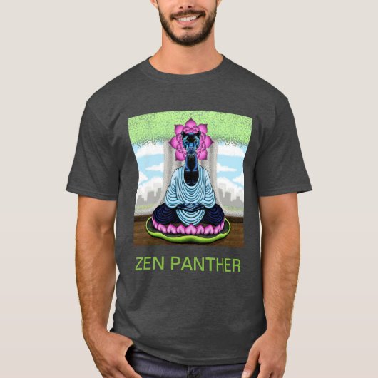 Zen Panther T-shirt (Voorkant)
