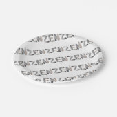 Zen Papieren Bordje (Gekanteld)