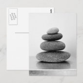 Zen Pebbles Briefkaart (Voorkant / Achterkant)