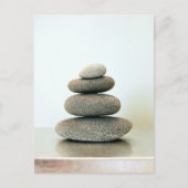Zen Pebbles Briefkaart (Voorkant)