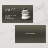 Zen Pebbles Harmony Visitekaartje (Voorkant / Achterkant)
