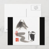 Zen Pilgrim Briefkaart (Voorkant / Achterkant)