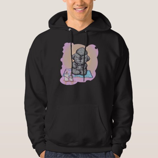 Zen Poodle Hoodie (Voorkant)