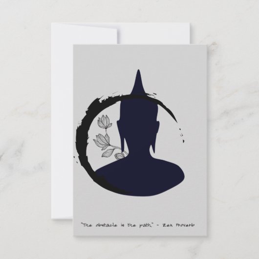 Zen Quote: Wijsheid en Meditatie Briefkaarten (Voorkant)