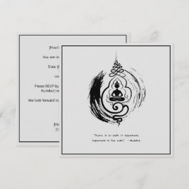 Zen Quote: Wijsheid en Meditatie Kaart