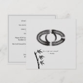 Zen Quote: Wijsheid en Meditatie Kaart (Voorkant / Achterkant)