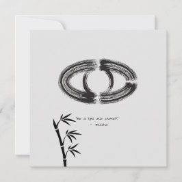 Zen Quote: Wijsheid en Meditatie Kaart