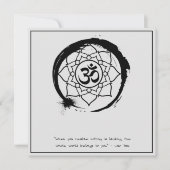 Zen Quote: Wijsheid en Meditatie Kaart (Voorkant)