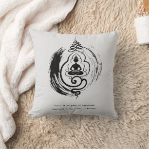 Zen Quote: Wijsheid en Meditatie Kussen