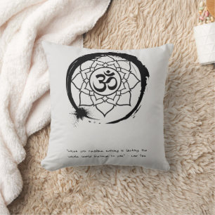 Zen Quote: Wijsheid en Meditatie Kussen