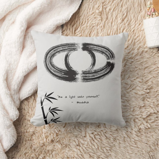 Zen Quote: Wijsheid en Meditatie Kussen (Deken)
