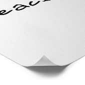 Zen Quote: Wijsheid en Meditatie Poster (Hoek)