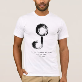 Zen Quote: Wijsheid en Meditatie T-shirt
