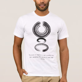 Zen Quote: Wijsheid en Meditatie T-shirt
