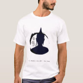 Zen Quote: Wijsheid en Meditatie T-shirt (Voorkant)