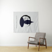 Zen Quote: Wijsheid en Meditatie Wandkleed (In Situ (horizontaal))