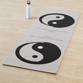 Zen Quote: Wijsheid en Meditatie Yogamat