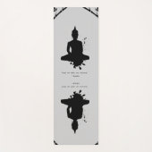 Zen Quote: Wijsheid en Meditatie Yogamat (Voorkant)