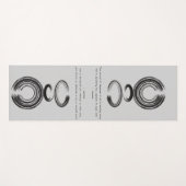 Zen Quote: Wijsheid en Meditatie Yogamat (Voorkant (horizontaal))