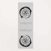 Zen Quote: Wijsheid en Meditatie Yogamat (Voorkant)