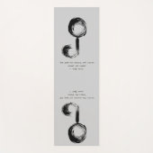 Zen Quote: Wijsheid en Meditatie Yogamat (Voorkant)