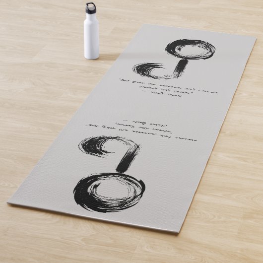 Zen Quote: Wijsheid en Meditatie Yogamat (In situ)