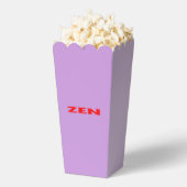 Zen red lilac popcorn boxes bedankdoosjes (Popped)