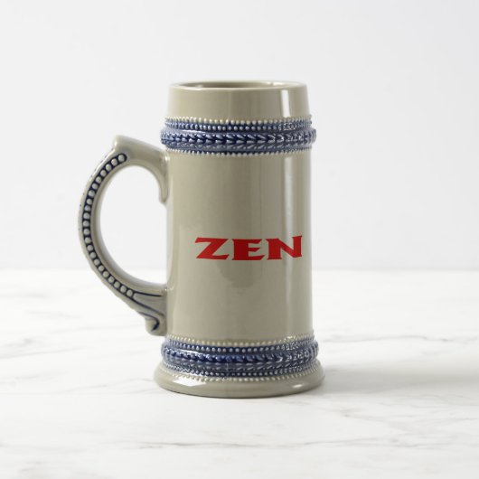 Zen red stein bierpul (Links)