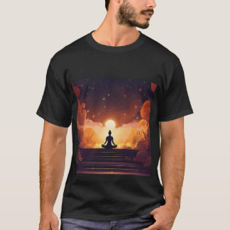 Zen Reflections: Boeddha meditatie overzicht verza T-shirt