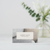 Zen River Rocks Healing Arts Visitekaartje (Staand voorkant)