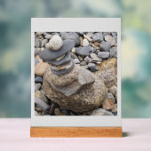 Zen Rock Decoratief Acryl Bord (Neutraal)