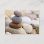 Zen Rock Garden Visitekaartje (Achterkant)