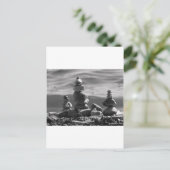 Zen Rocks Briefkaart (Staand voorkant)