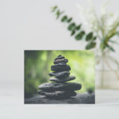 ZEN ROCKS BRIEFKAART (Staand voorkant)