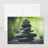 ZEN ROCKS BRIEFKAART (Voorkant / Achterkant)