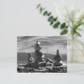 Zen Rocks Briefkaart (Staand voorkant)