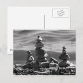 Zen Rocks Briefkaart (Voorkant / Achterkant)