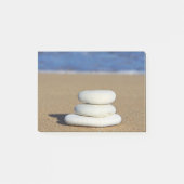 Zen Rocks op Beach Post-it Notes (Voorkant)