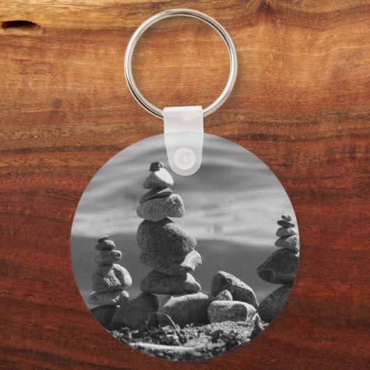 Zen Rocks Sleutelhanger (Voorkant)