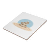 Zen Rocks Tegeltje (Zijkant)