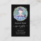 Zen Rocks Yoga Spa Massage Therapist Visitekaartje (Voorkant)