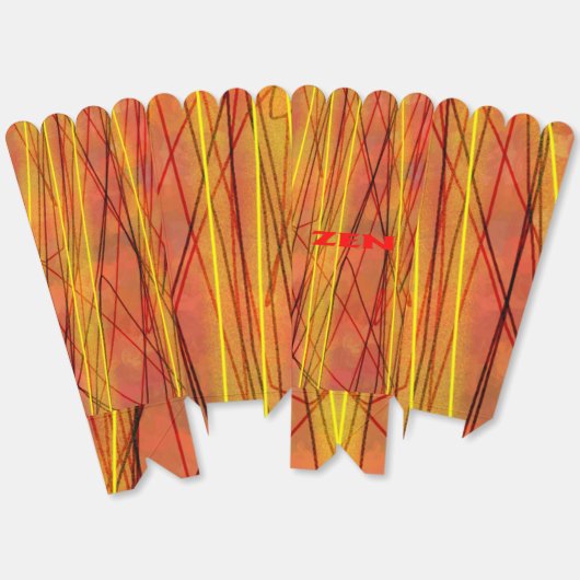 Zen rode draad popcorn dozen bedankdoosjes (Ongevouwen)