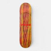 Zen rode draad skateboard (Voorkant)